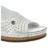 Sandále Pollonus - 5-1403-004 Oczka Srebro_BI