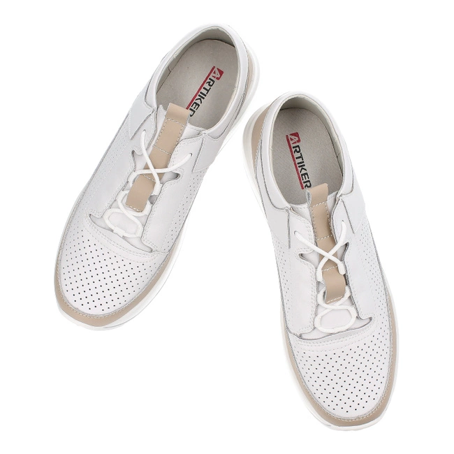 Tenisky Artiker - 52C1383 Biało/Beżowy