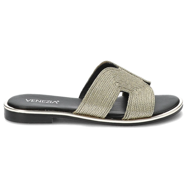 Šľapky Venezia - 251902 Złoty