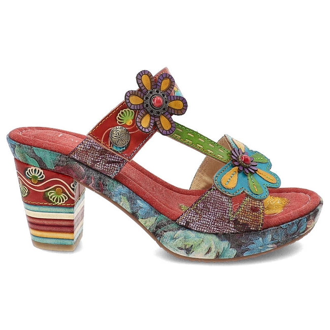 Šľapky Laura Vita - Nellao 03 SD311-3 Rouge