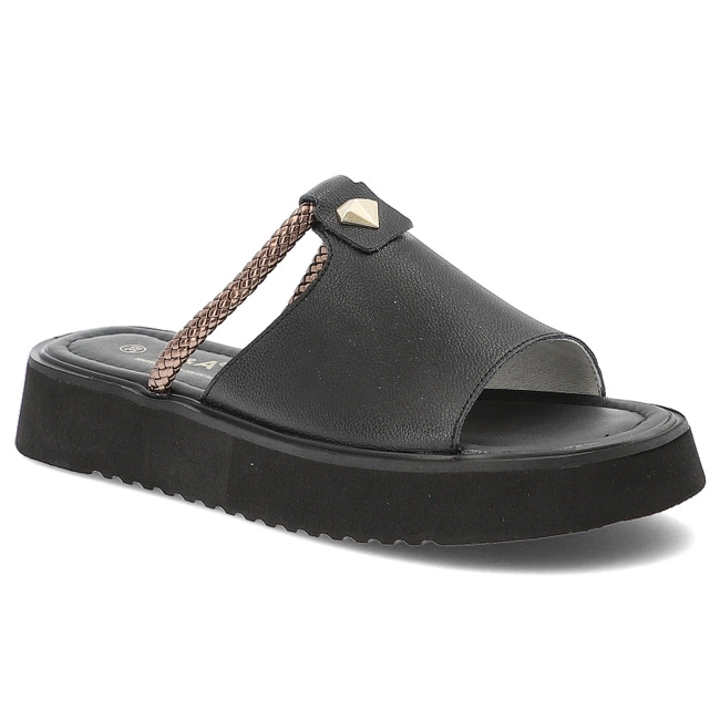 Šľapky S.BARSKI - MK51-475 Black