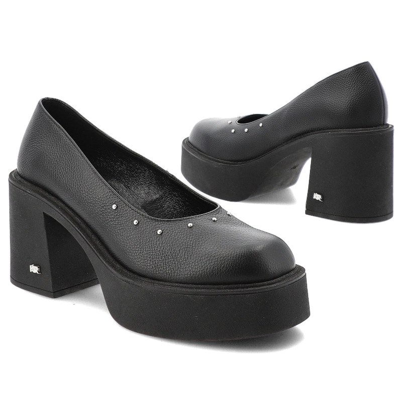 Poltopánky KARINO - 5648/126-P Czarny/Lico