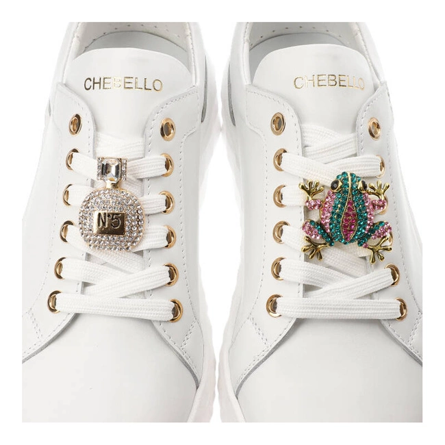 Tenisky Chebello - 4372_-059-000-PSK-S321 Biały