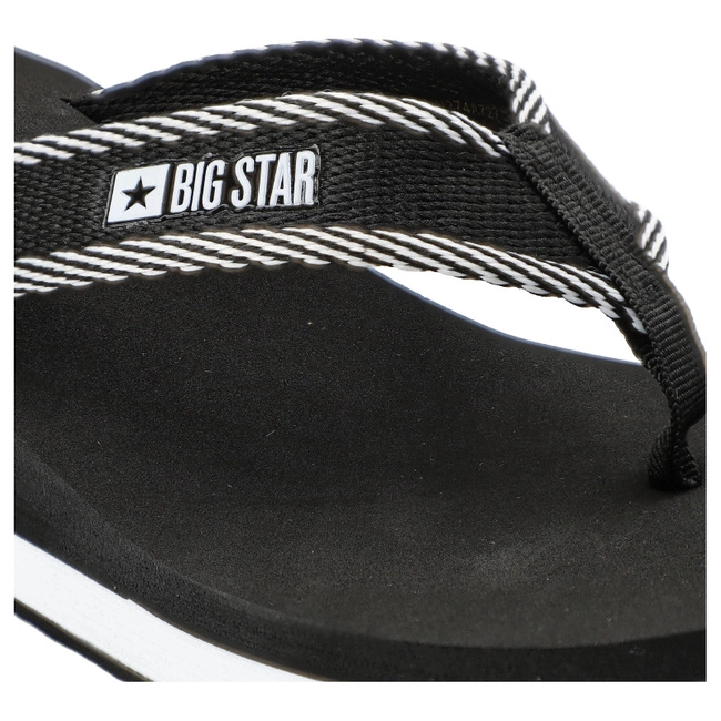 Šľapky Big Star - NN274A727 Czarny