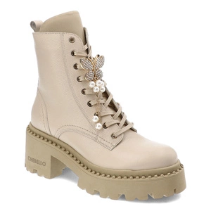 Členkové Topánky Chebello - 4590_-157-000-MIC-S303 Beżowy