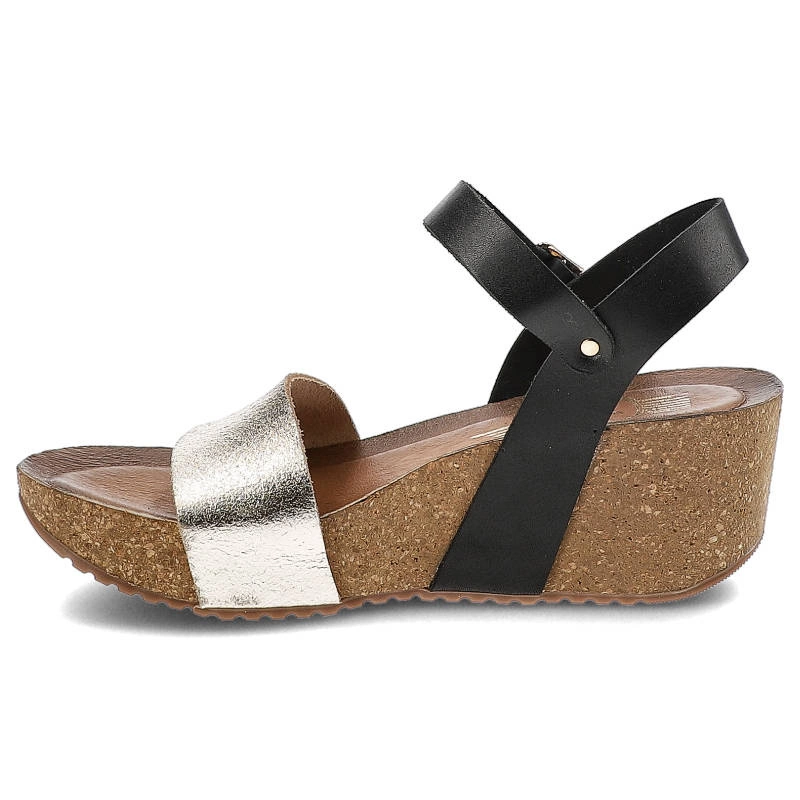 Sandále Lemar - 40286 Bf.Czarny+Bf.Złoto