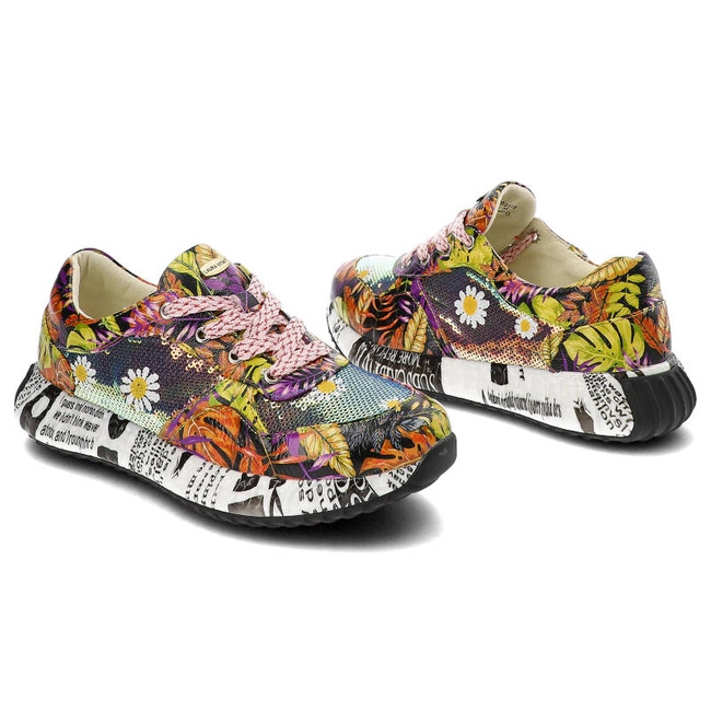 Tenisky Laura Vita - Burton 05 SL1826-A5 Orange