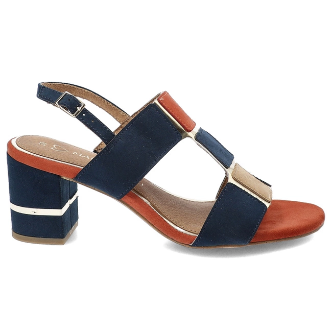 Sandále Marco Tozzi - 2-28314-42 890 Navy Comb