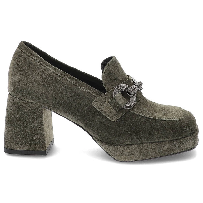 Poltopánky Karino - 4708/066-P Zielony/Welur