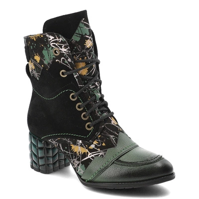 Členkové Topánky Maciejka - 06160-01/00-7 Czarny+Zielony