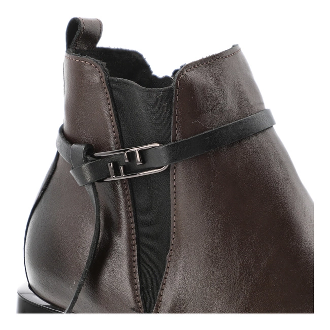 Členkové Topánky ARMODO - 60436 S.Czekolada+Cn