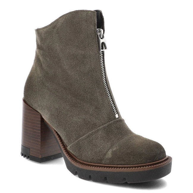Členkové Topánky Karino - 4675/066-F Zielony/Welur