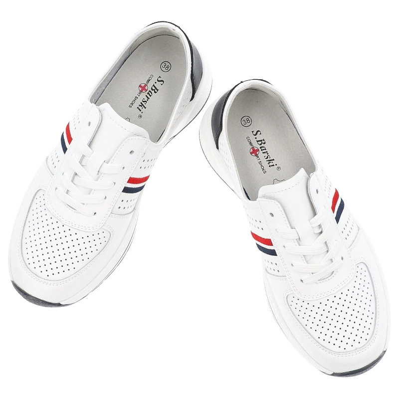 Tenisky S.BARSKI - LR51-097 White