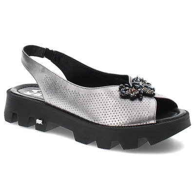 Sandále Karino - 4951/078-P Srebrny/Lico