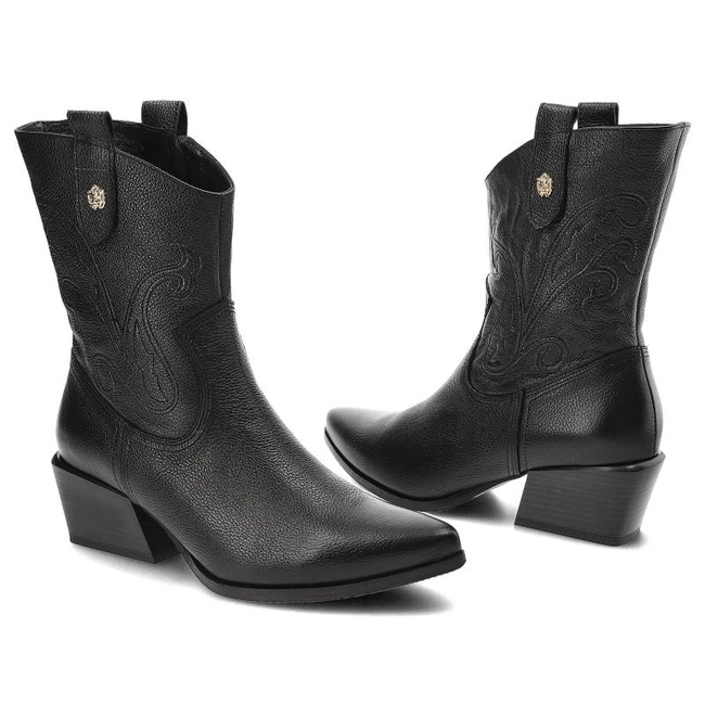 Členkové Topánky Karino - 4595/076-F Czarny/Lico