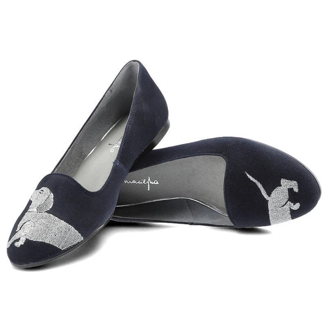 Baleríny Maciejka - 03589-17/00-5 Granat