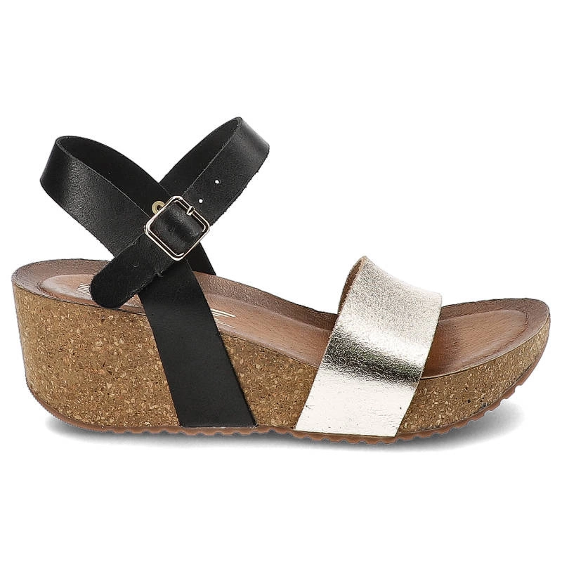 Sandále Lemar - 40286 Bf.Czarny+Bf.Złoto
