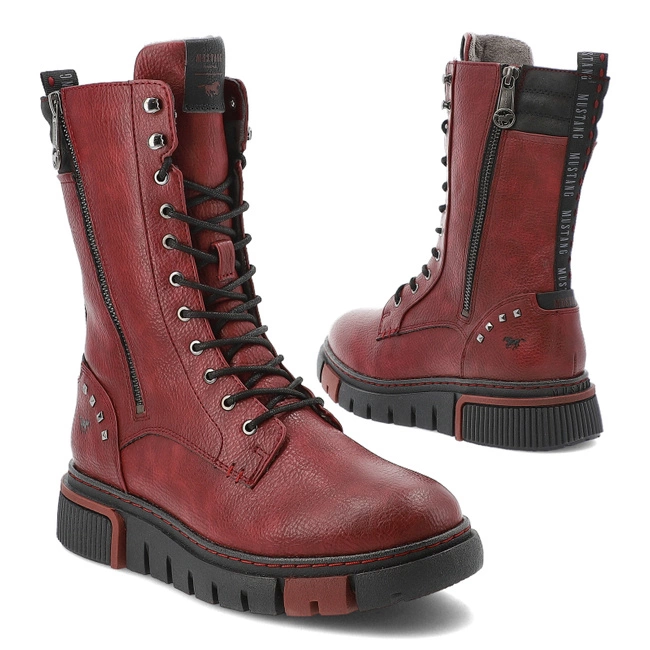 Členkové Topánky Mustang - 1502-503-5 Rot