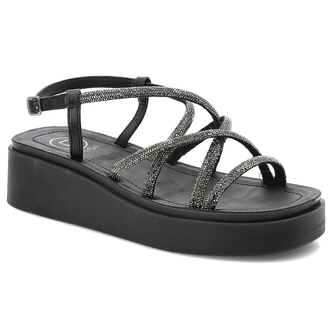 Sandále FILIPPO - DS6898/25 BK Czarny