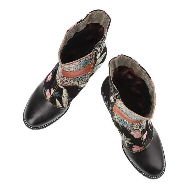 Členkové Topánky Laura Vita - Ledao 06 ST135-B6 Noir