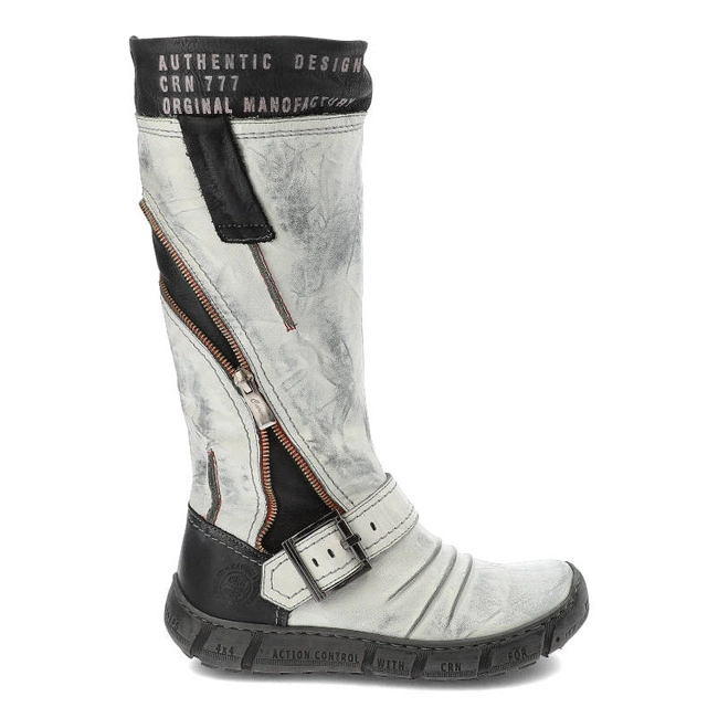 Čižmy Carinii - A9954_987-360-000-160 Grey1/Sam.04