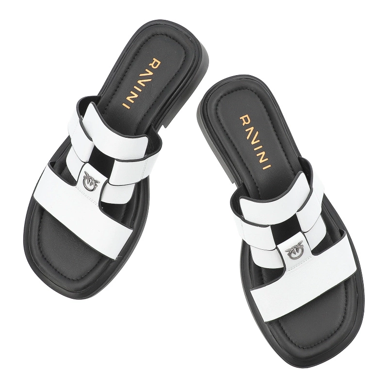 Šľapky RAVINI - 149.3868 Biały 77 T SYH