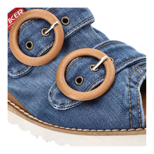 Šľapky Artiker - 54C0201 Niebiesko-Brązowy