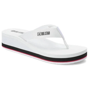Šľapky Big Star - JJ274A333 Biały