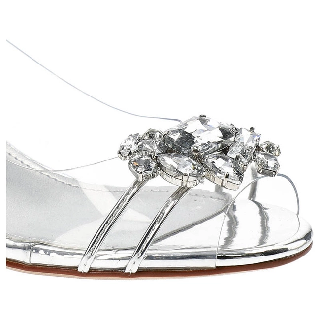 Sandále Sca'viola - G-25 Silver