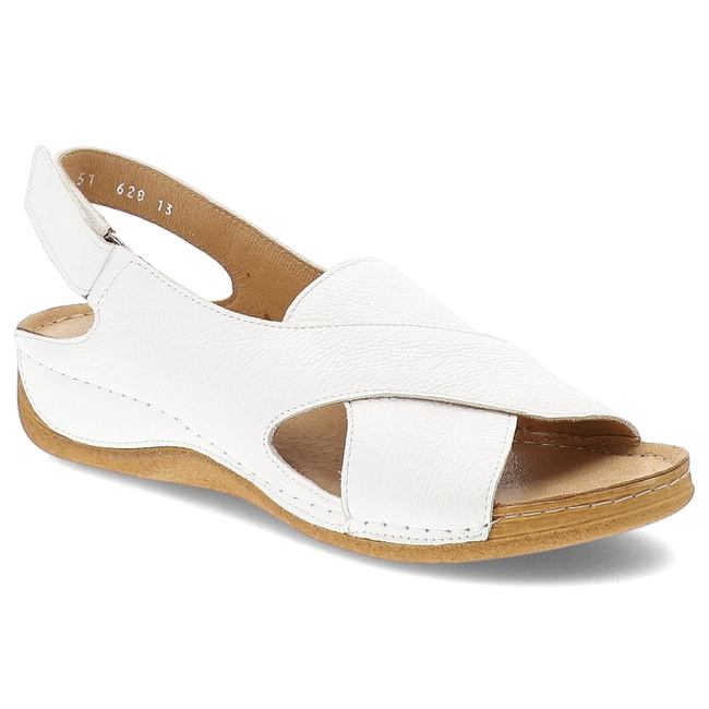 Sandále ARMODO - 5-1628-013 Biały Verona