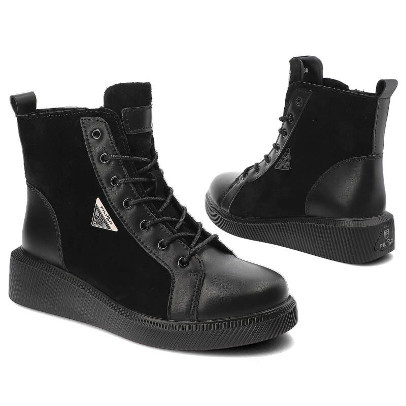 Členkové Topánky Filippo - DBT4776/23 BK Czarny