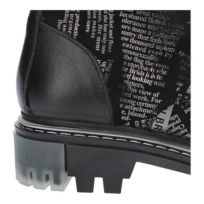 Členkové Topánky Artiker - 49C0728 Black/Silver