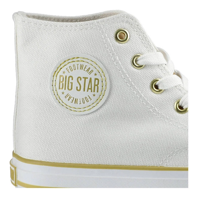 Plátenky Big Star - HH274450 Biały