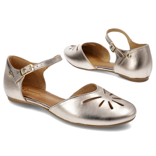 Sandále Maciejka - 06641-25/00-5 Złoty