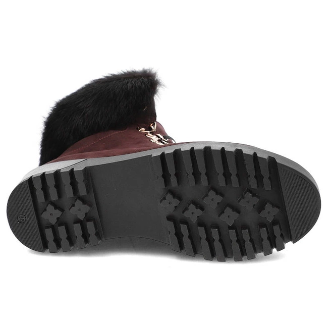 Členkové Topánky Chebello - 1809_016-000-POL-S13 Bordowy