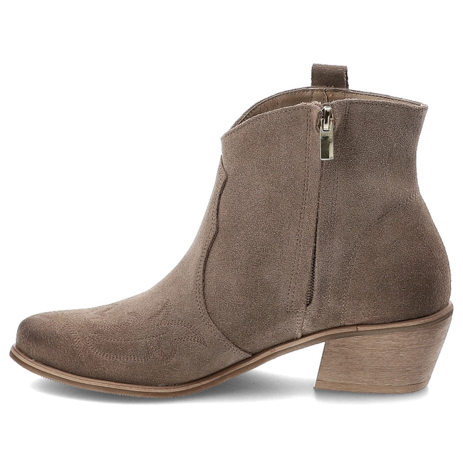 Členkové Topánky ARMODO - 1515 Almond Welur