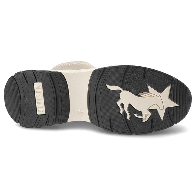 Členkové Topánky Mustang - 1438-501-243 Ivory 51C0016