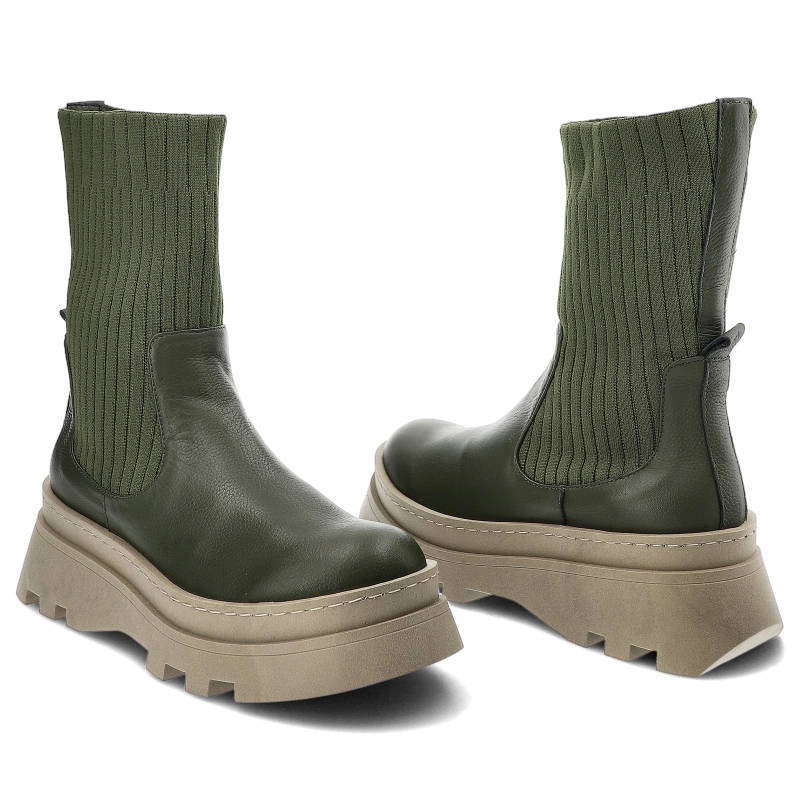 Členkové Topánky Artiker - 51C0858 Khakki