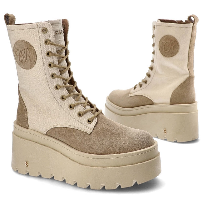 Členkové Topánky Carinii - B8927_-O17-000-000-F96 Beż