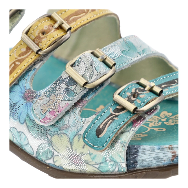 Šľapky LAURA VITA - Lillo 5025 CX1933-50 Turquoise
