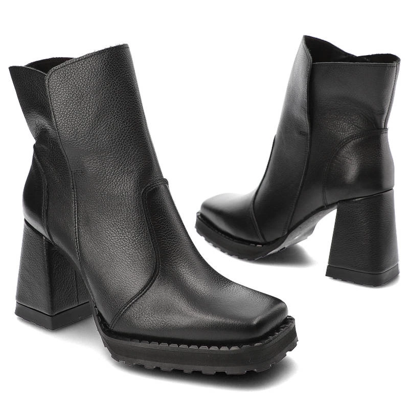 Členkové Topánky Exquisite - 1466 Czarny Rustic