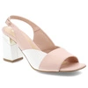 Sandále ARMODO - 865/2/A Puder Lico/Białe Lico