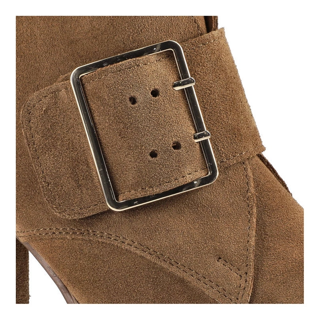 Členkové Topánky Exquisite - 1265 Koniak Welur