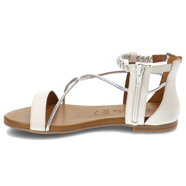Sandále Tamaris - 1-28043-20 197 White Comb