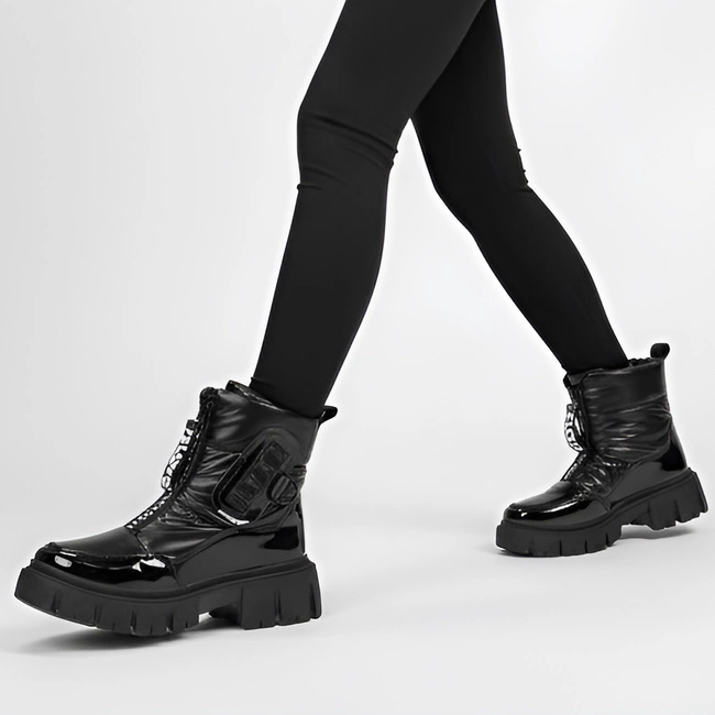 Snehule FILIPPO - DBT4960/25 BK Czarny