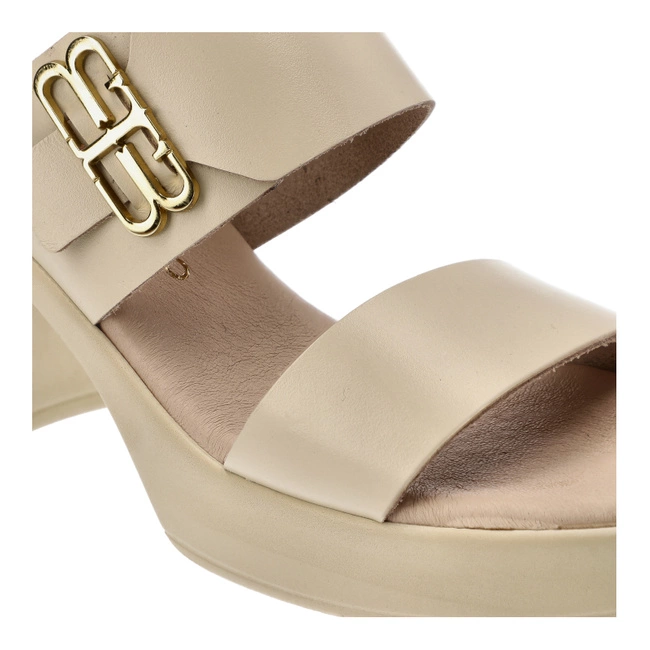 Sandále Armodo - 40417 Bf.Beż+Zł.