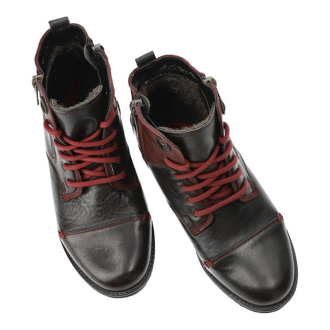 Členkové Topánky Baldaccini - 5715OW-5 Czarny/Bordo