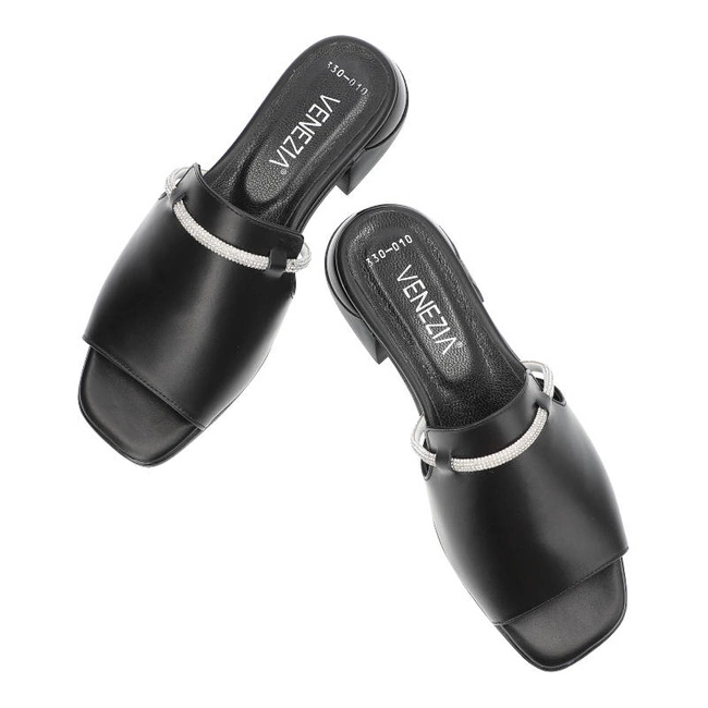 Šľapky Venezia - 08-330 Black