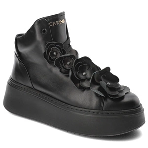 Tenisky Carinii - B9729_-E50-000-000-F69 Czarny
