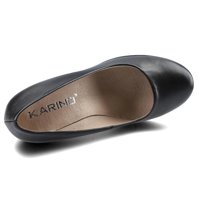 Lodičky Karino - 1224/076-P Czarny